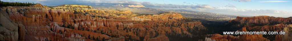 180 Grad Blick in den Bryce-Canyon
